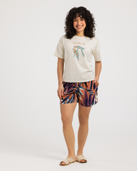 Tropical Cotton Viscose Short Pajamas