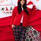 3-piece Christmas Vibes Pajamas