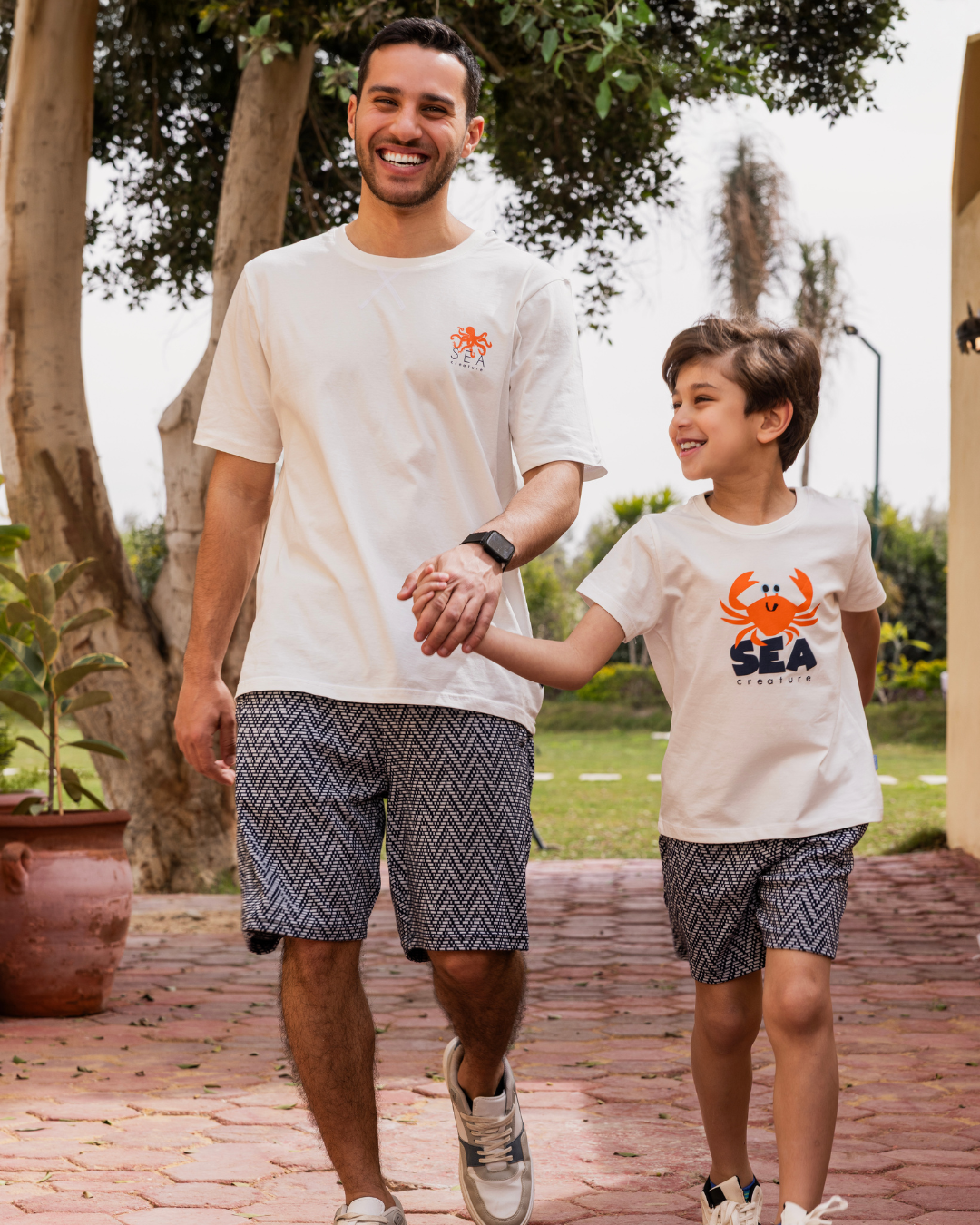 Octopus the sea creature بيجاما رجالي شورت