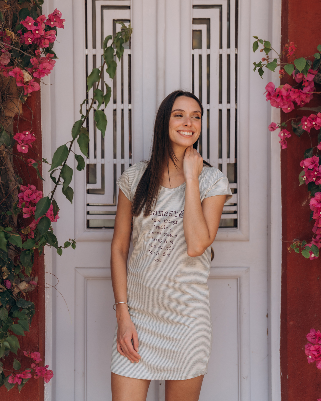 Cash women's striped swimsuit