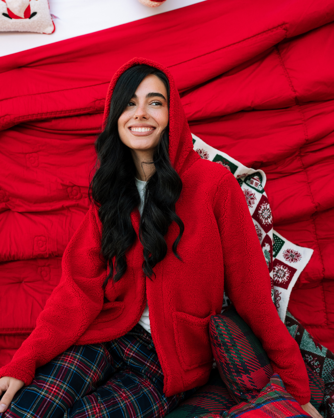 3-piece Christmas Vibes Pajamas