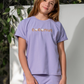 Coconut Girls' Pajamas Short Sleeve with Pants