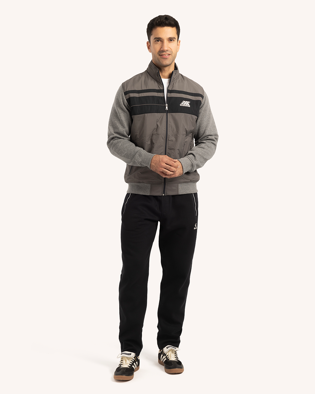 ترينج رجالى ياقة سوستة