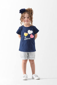 Hearts طقم بيبى بناتى