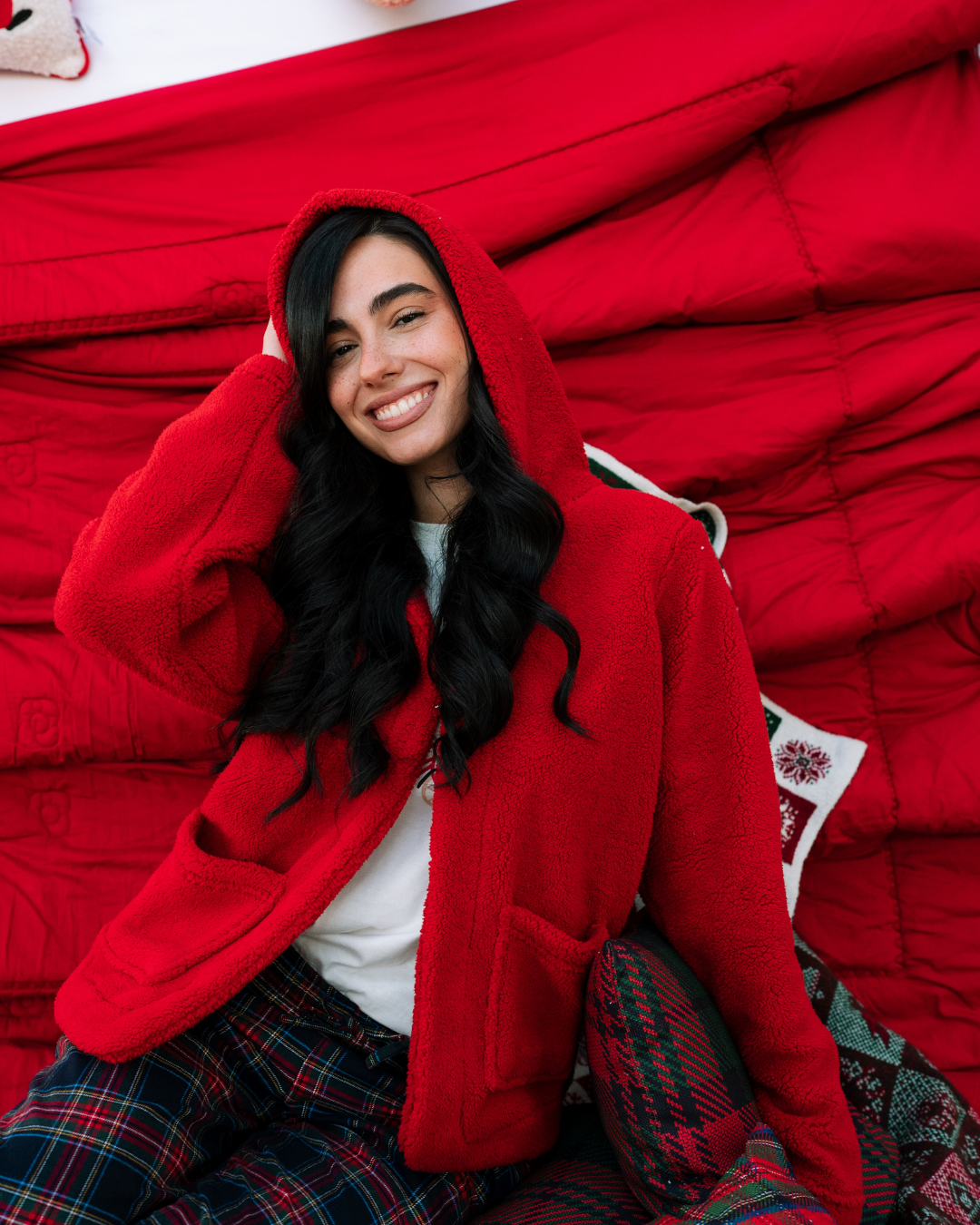 3-piece Christmas Vibes Pajamas