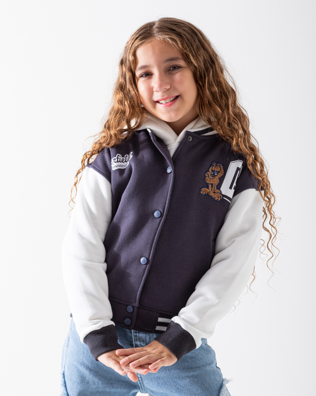 Garfiled سويت تيشرت بيسبول