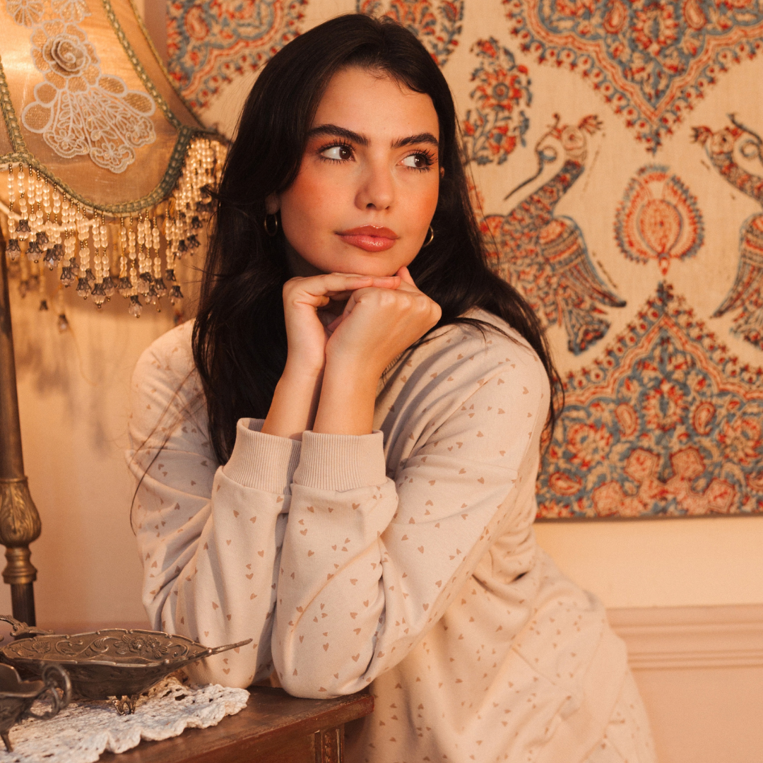 بيجاماحريمي بألوان شتوية دافئة
