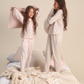 Micro stripes Kids girls pajama
