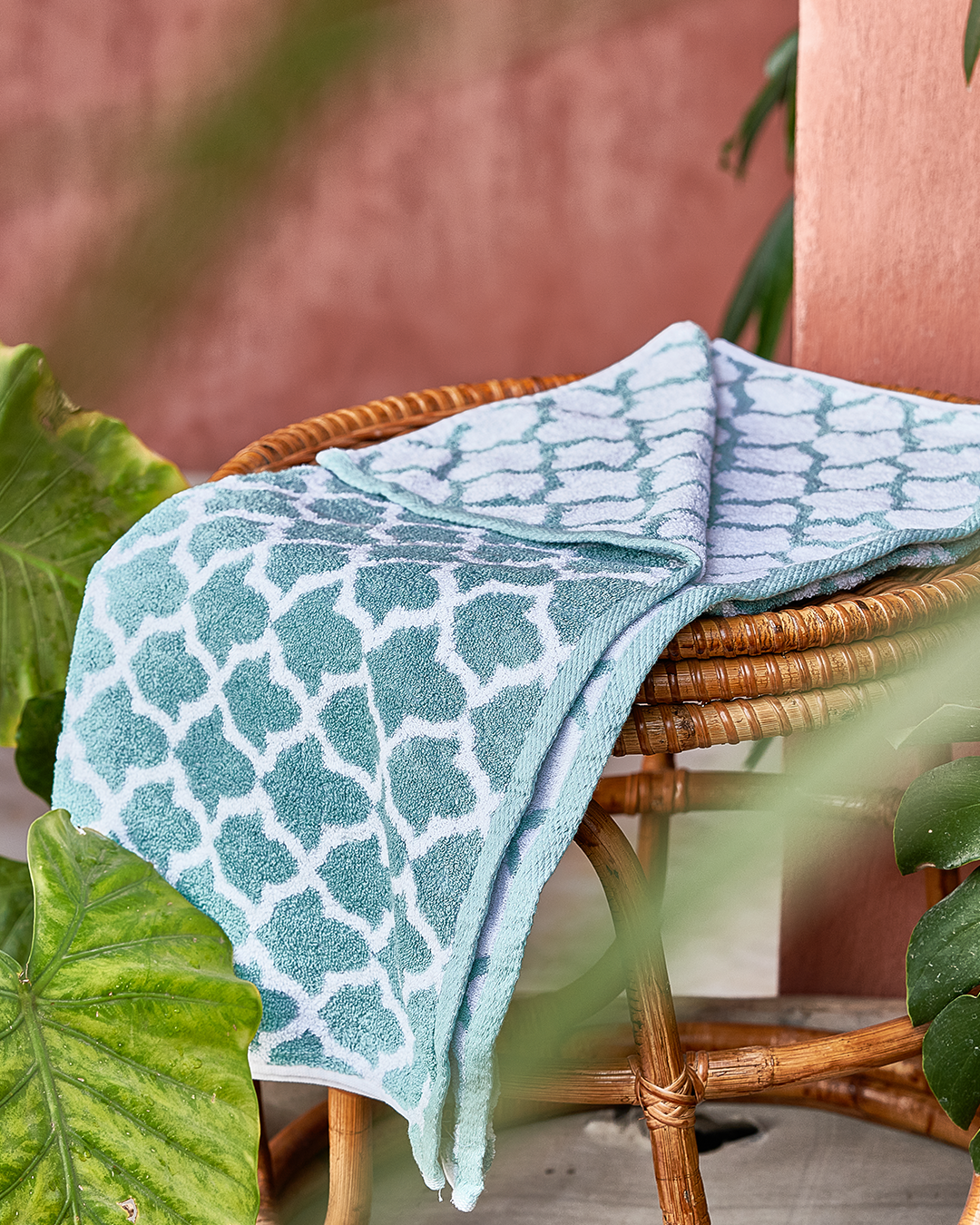 Moroccan tile towels 70 * 140 cm
