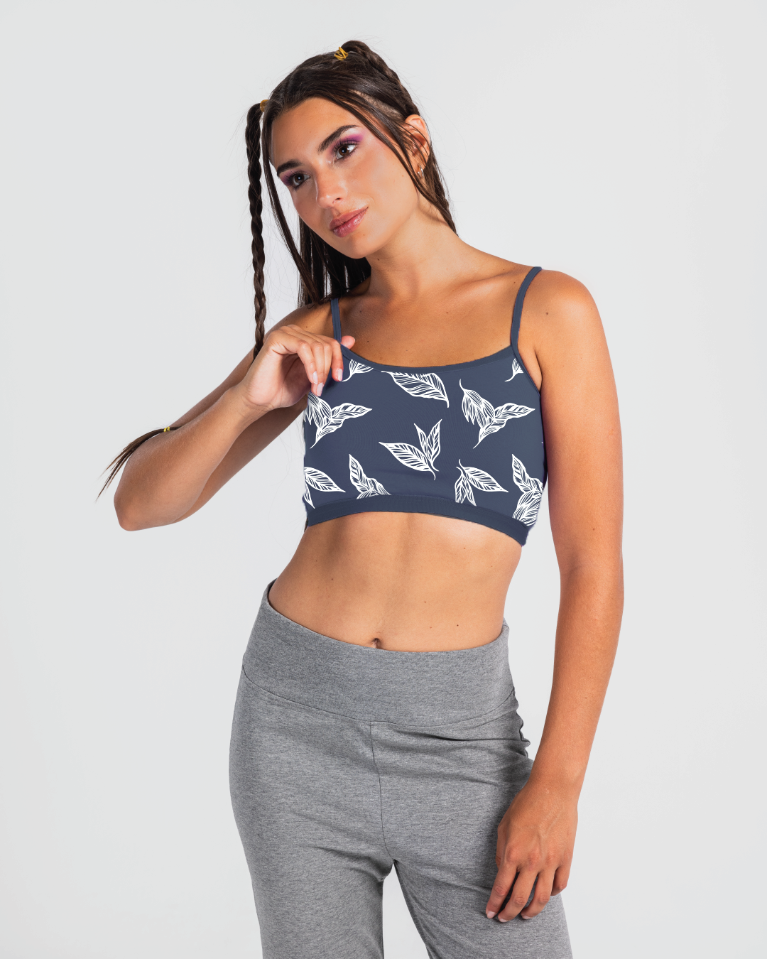 Strappy Sports Bra حمالة صدر حريمي