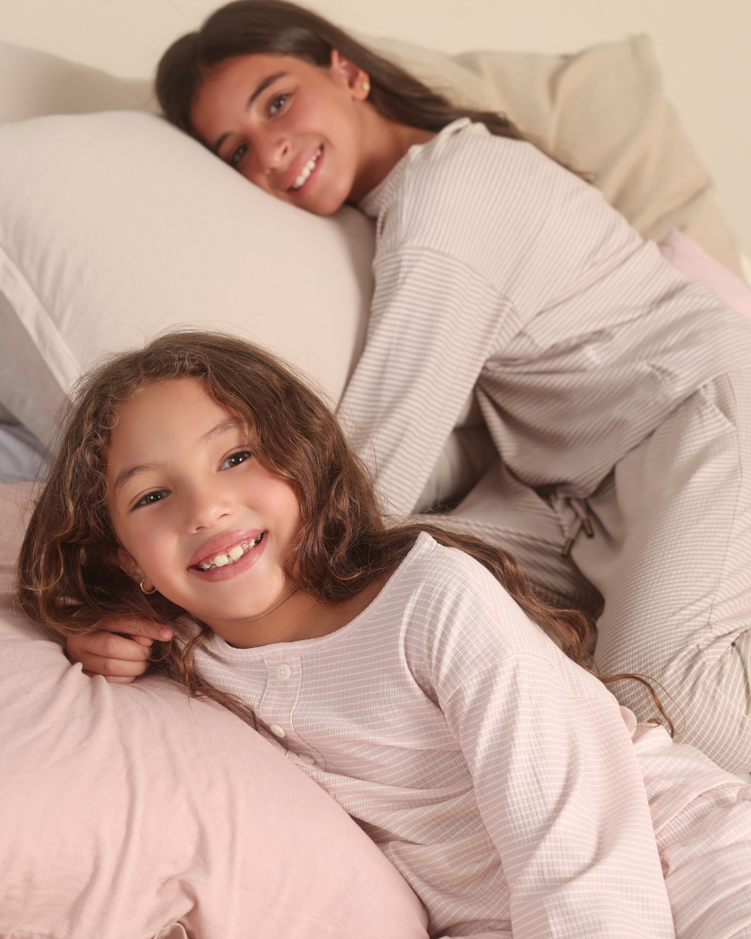Micro stripes Kids girls pajama