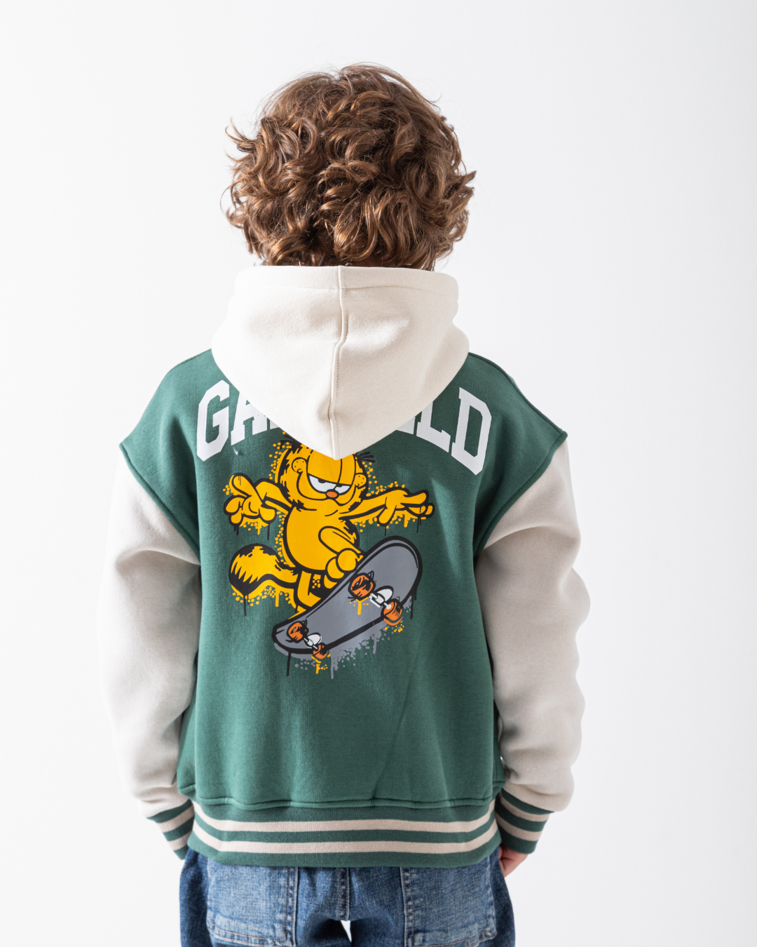 Garfiled سويت تيشرت بيسبول