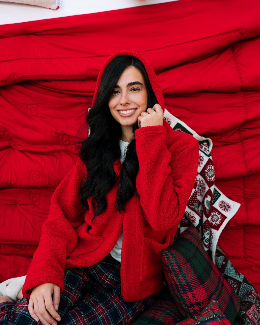 3-piece Christmas Vibes Pajamas