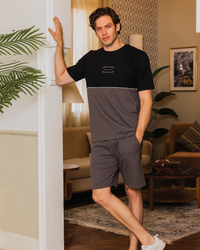 Do it better  بيجاما رجالي نُص كُم