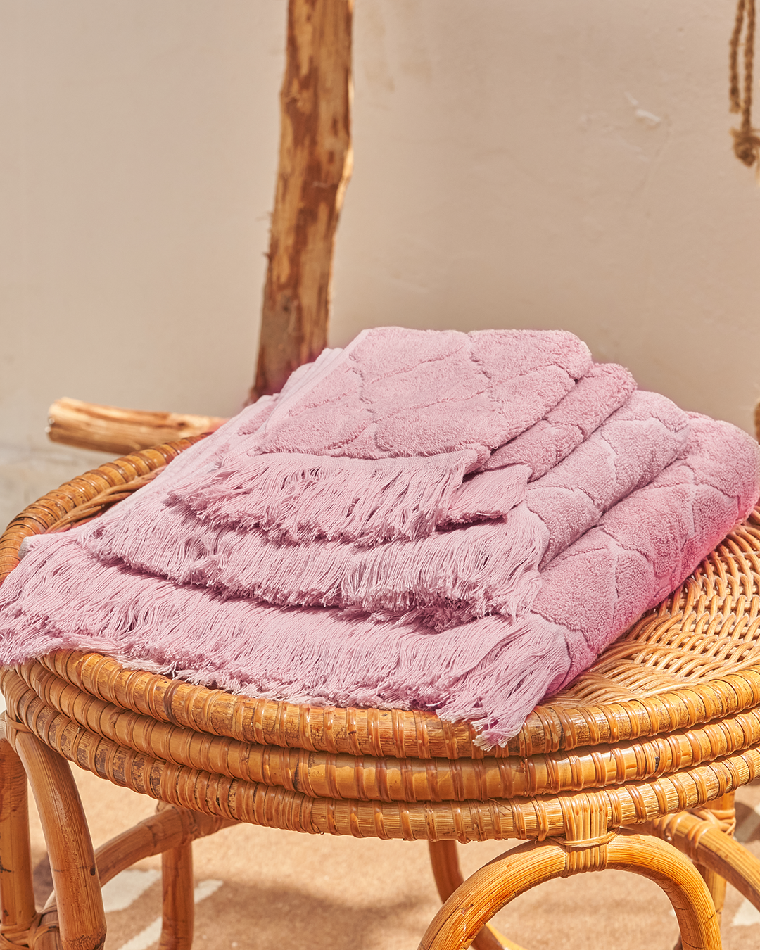 Andalusian Tiles Towels set ( 2 * 33×33 / 100 × 50 / 140 × 70 )