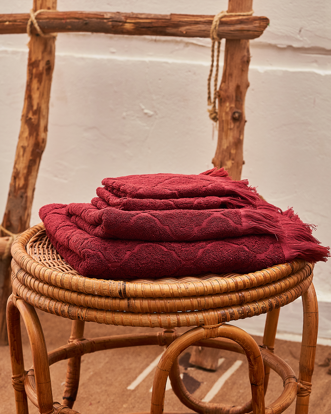 Andalusian Tiles Towels set ( 2 * 33×33 / 100 × 50 / 140 × 70 )