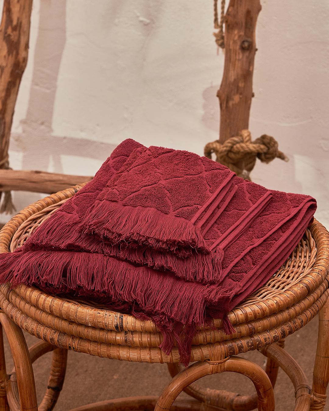 Andalusian Tiles Towels set ( 2 * 33×33 / 100 × 50 / 140 × 70 )