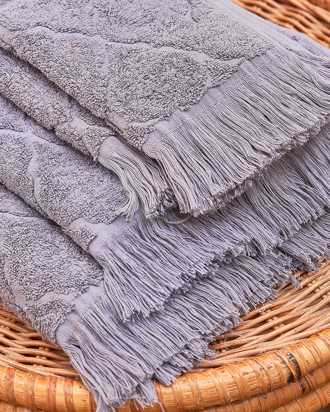 Andalusian Tiles Towels set ( 2 * 33×33 / 100 × 50 / 140 × 70 )