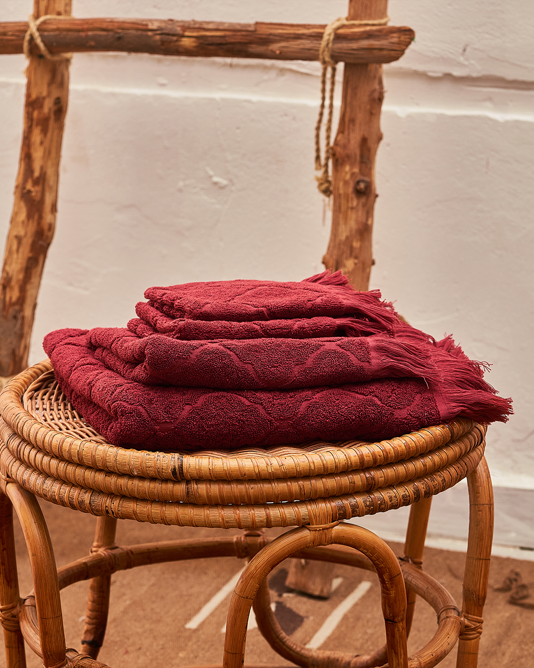Andalusian Tiles Towels set ( 2 * 33×33 / 100 × 50 / 140 × 70 )
