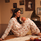 Teddy cute Classic women pajama