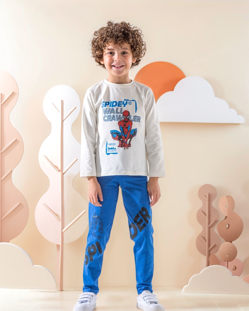 Marvy spidey wall crawler بيجاما اولادي