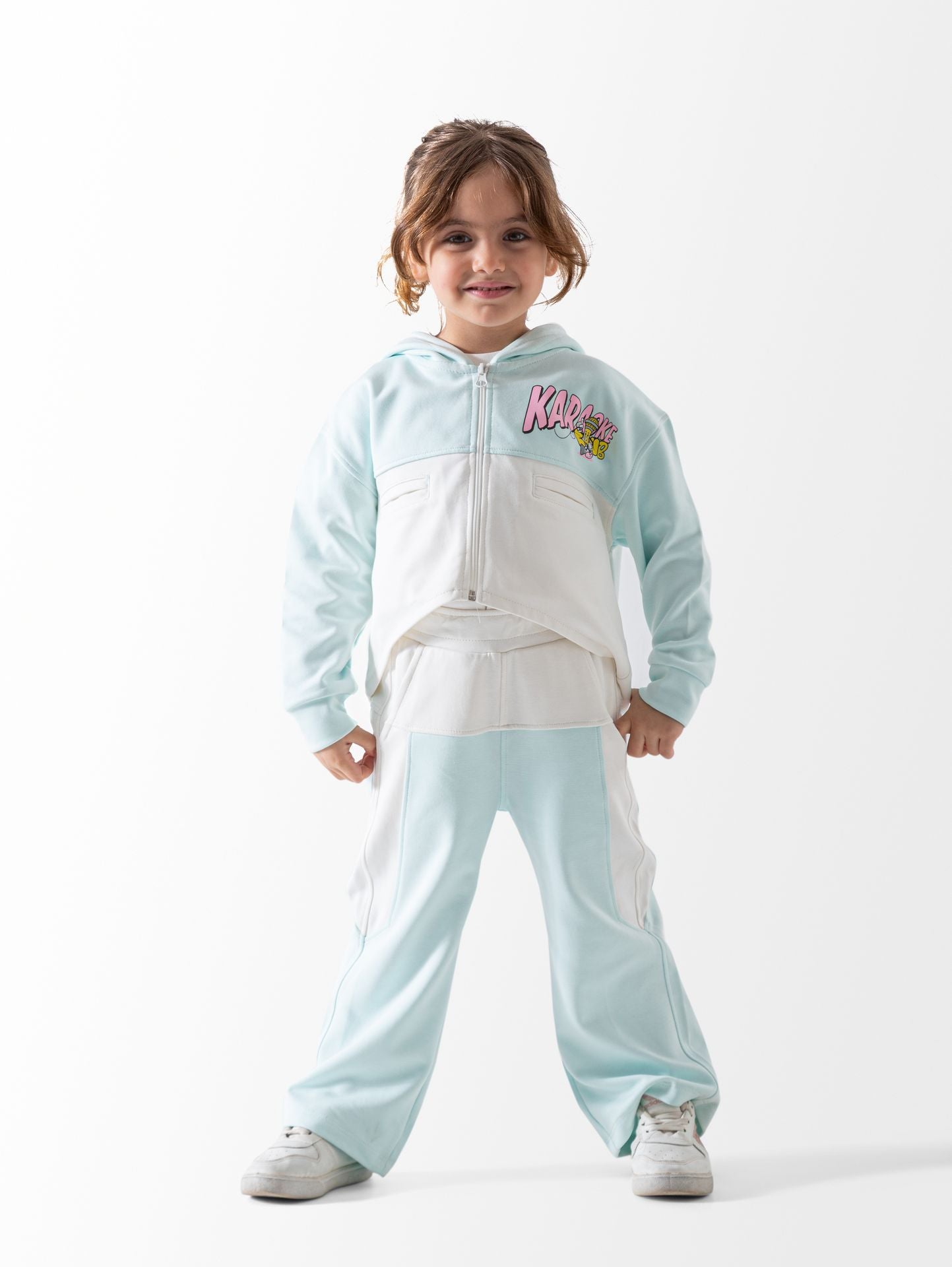 طقم كيدز بناتى خريفى كاراوكي