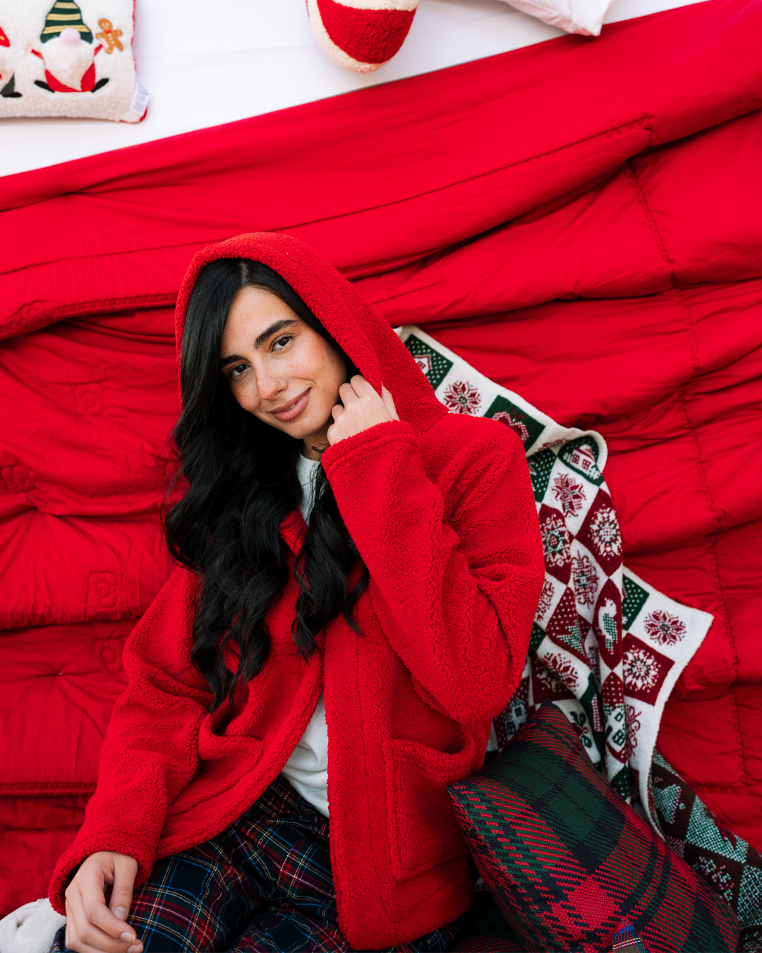 3-piece Christmas Vibes Pajamas