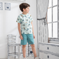 Jungle animals Children's pajamas, half-sleeved T-shirt * printed shorts