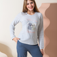 Long sleeve thermal top pajama Koala print