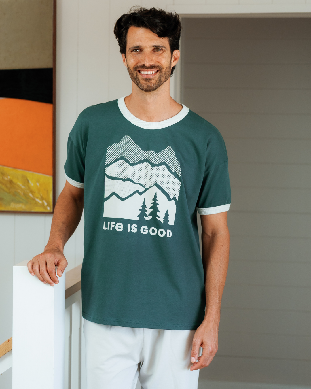 طقم كاجوال توب و بنطلون