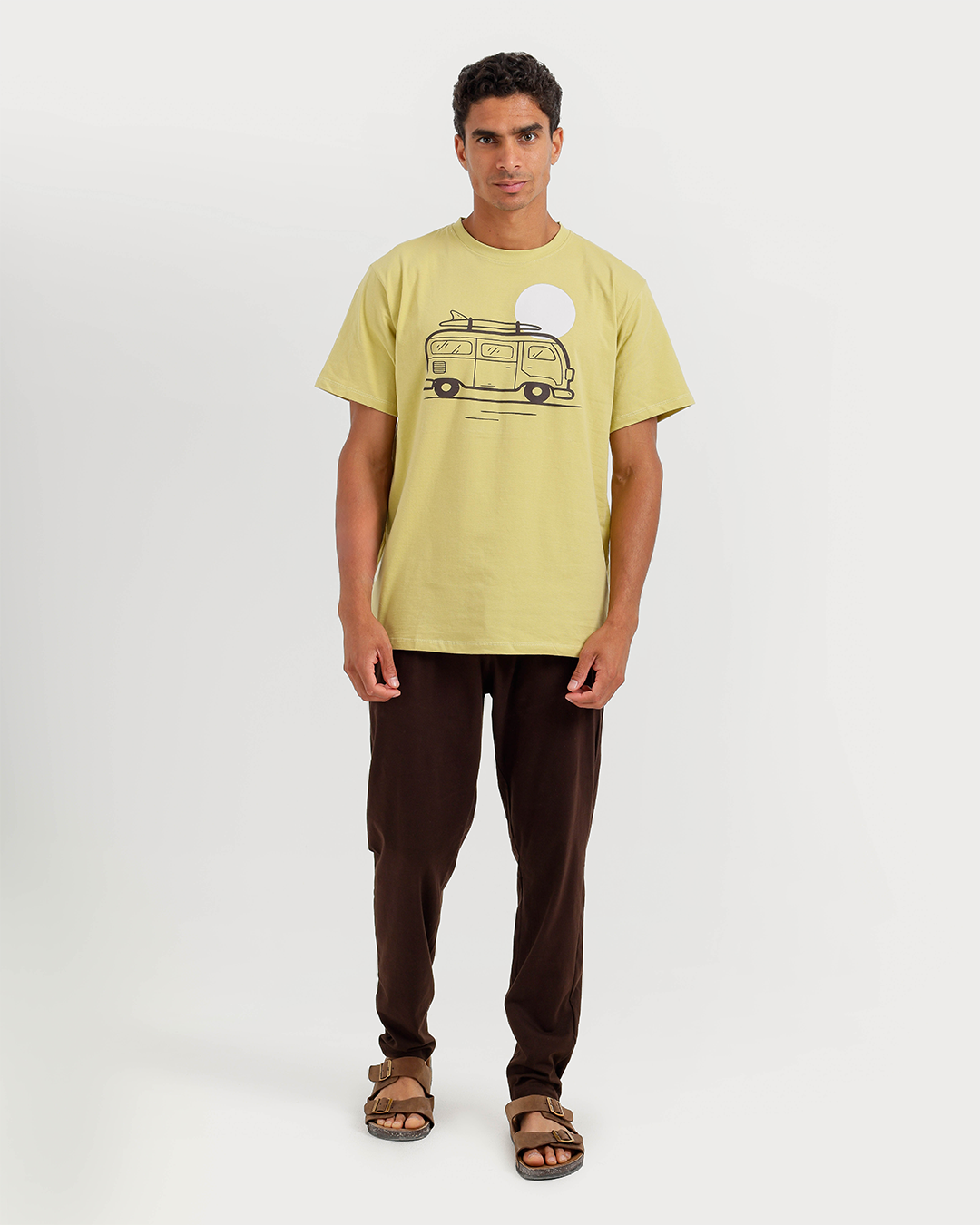 Men's Pajamas Half Sleeves with Pants