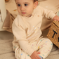 Girls' Small Heart Print Pajamas