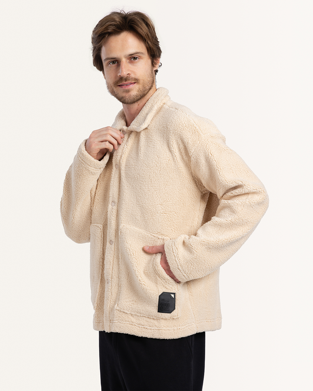 بيجاما بكباسين كُم طويل و بنطلون ميلتون