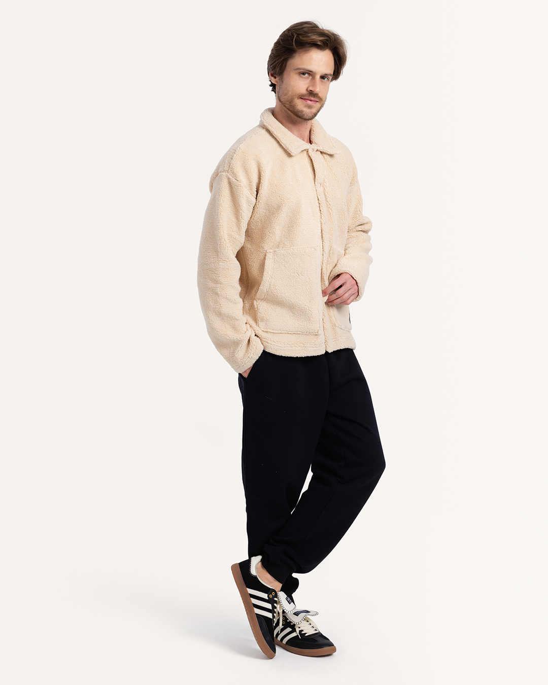 بيجاما بكباسين كُم طويل و بنطلون ميلتون