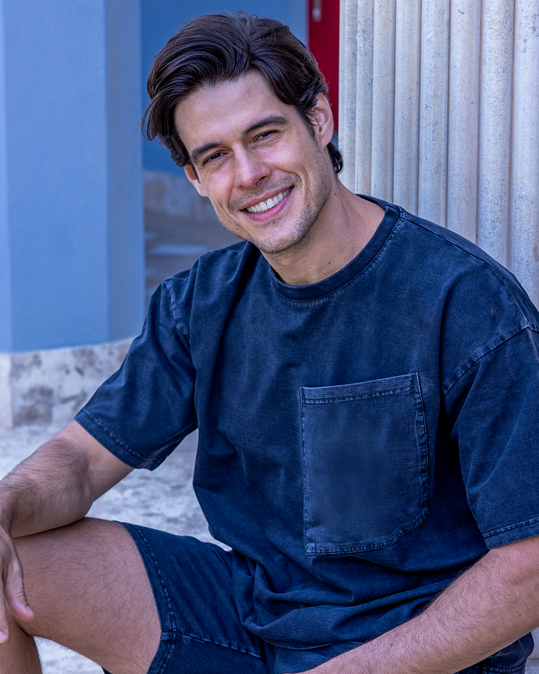 طقم شورت سمر ميلتون نص كم و جيب كبير