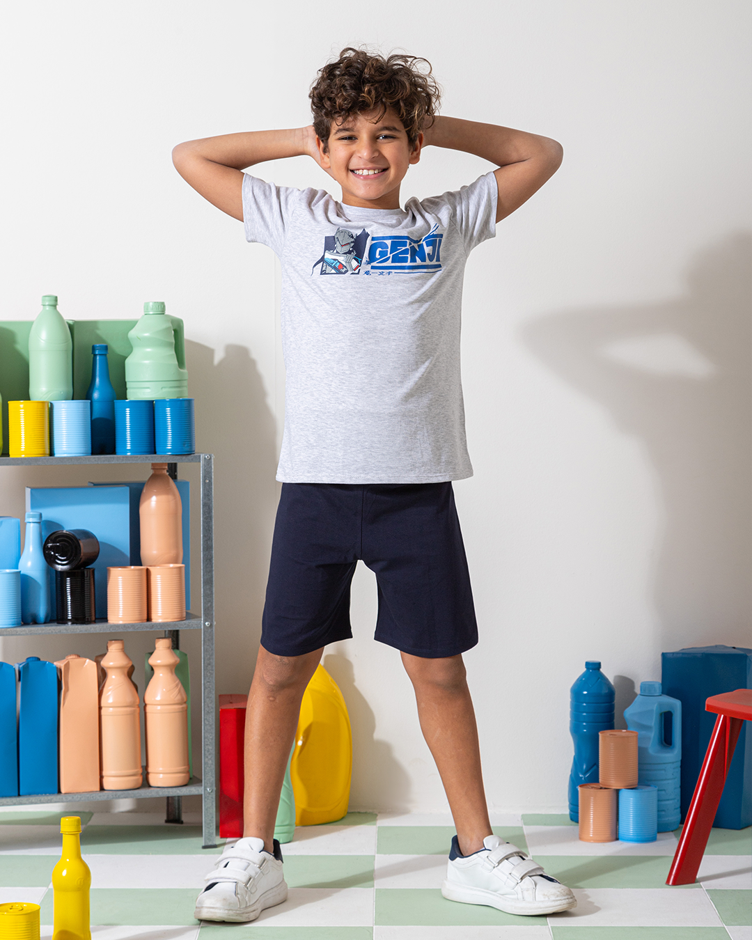 MARVY GENJI بيجامة اولادي محير شانيه