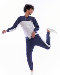 Attention Pajama boys jacket + printed pants