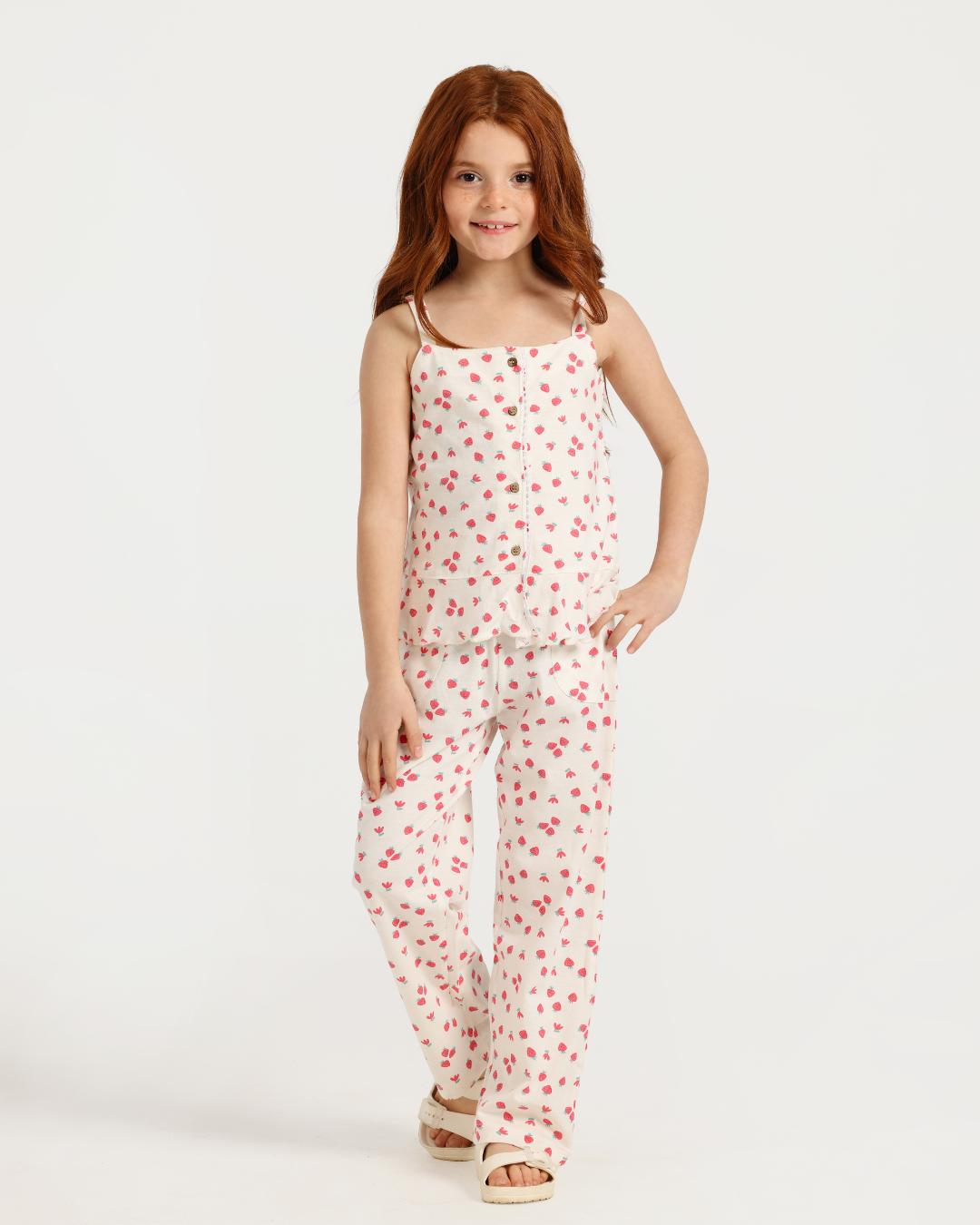 Little strawberries Girls pajama