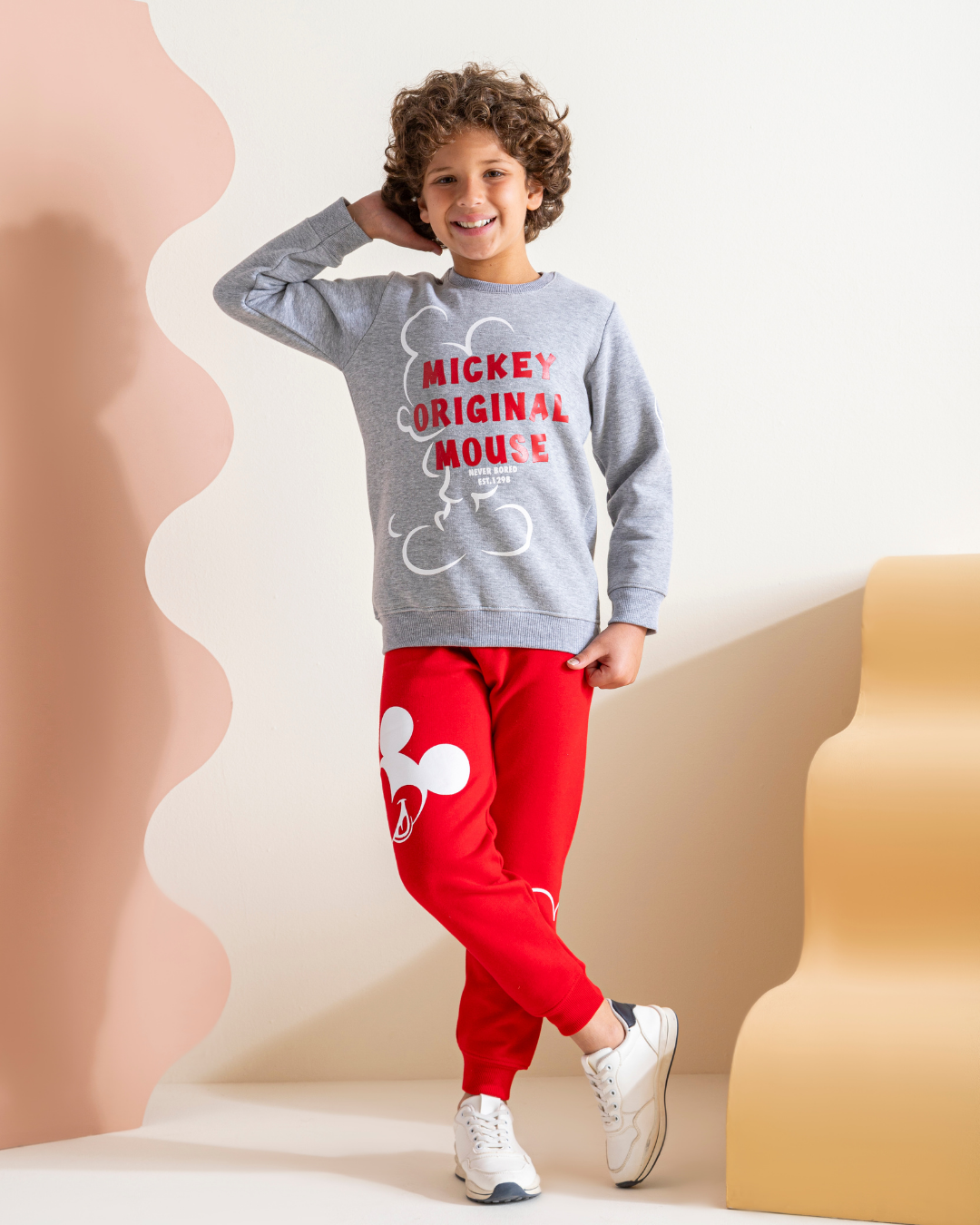 Mickey  بيجامه اولادي طباعه