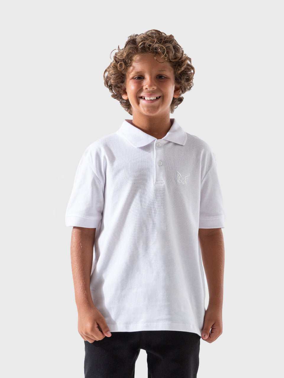 M تيشرت ساده بولو نص كم