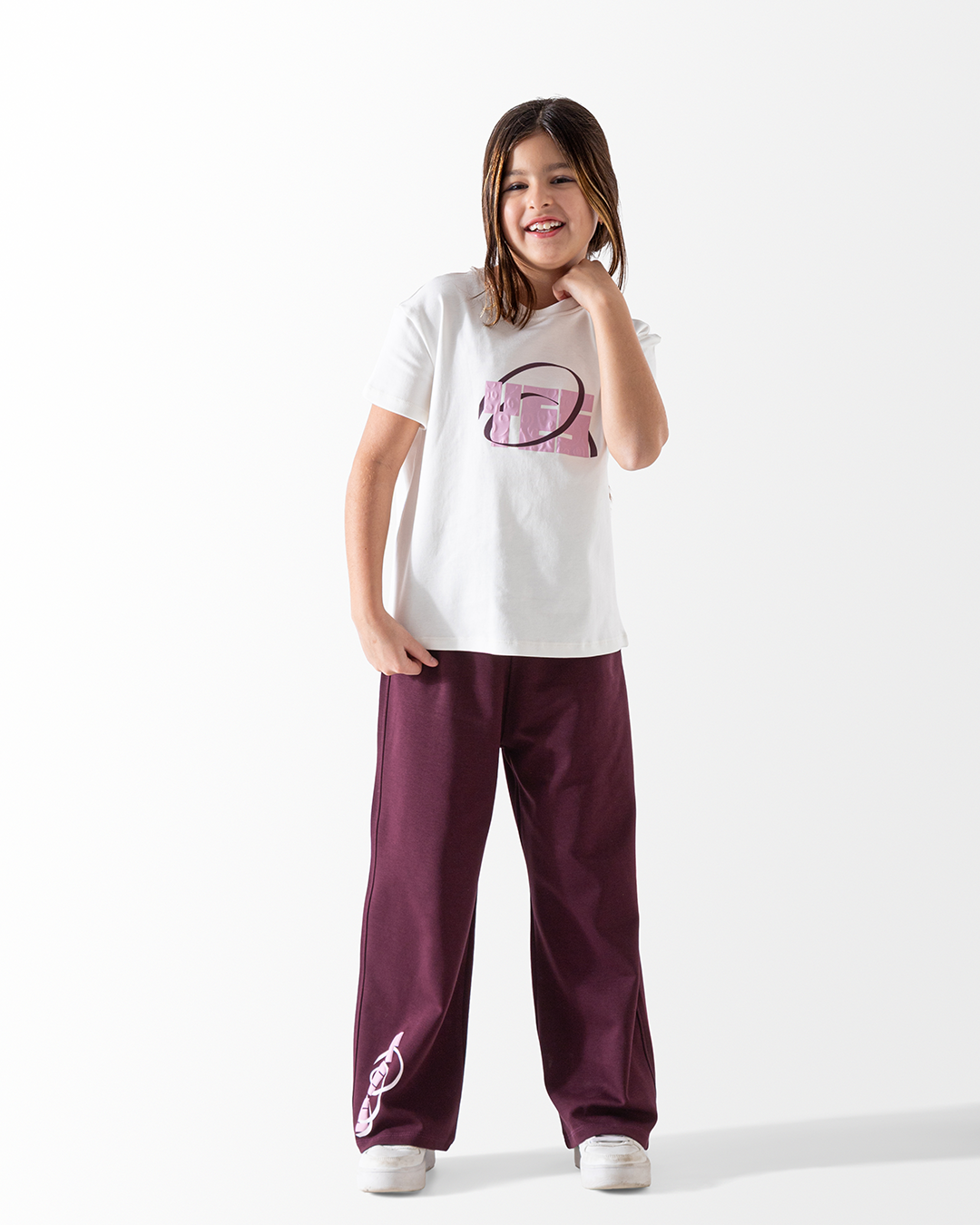 Girls' Kids Set Three Yes