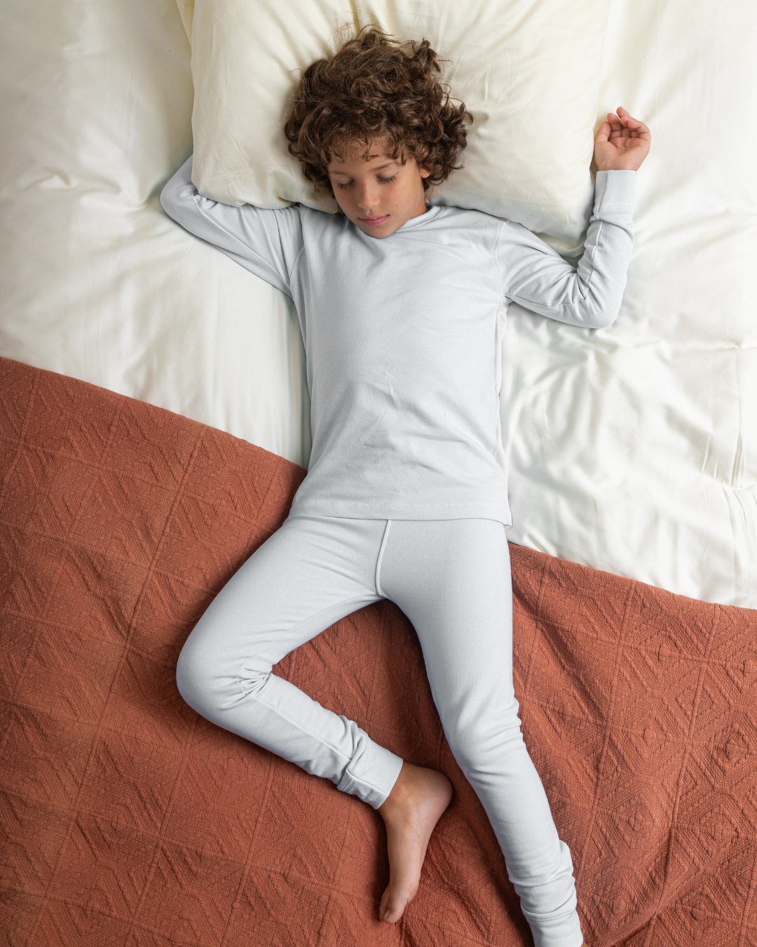 Ribbed children's warmer set