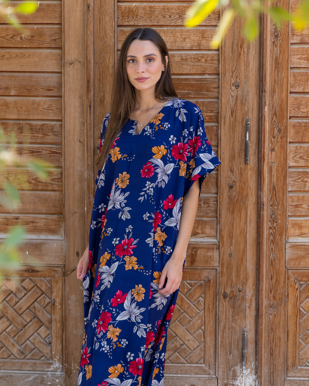 قميص فسكوز نص كم 109