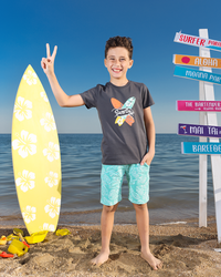 board surfing بيجامه اولادي اطفال نص كم وشورت