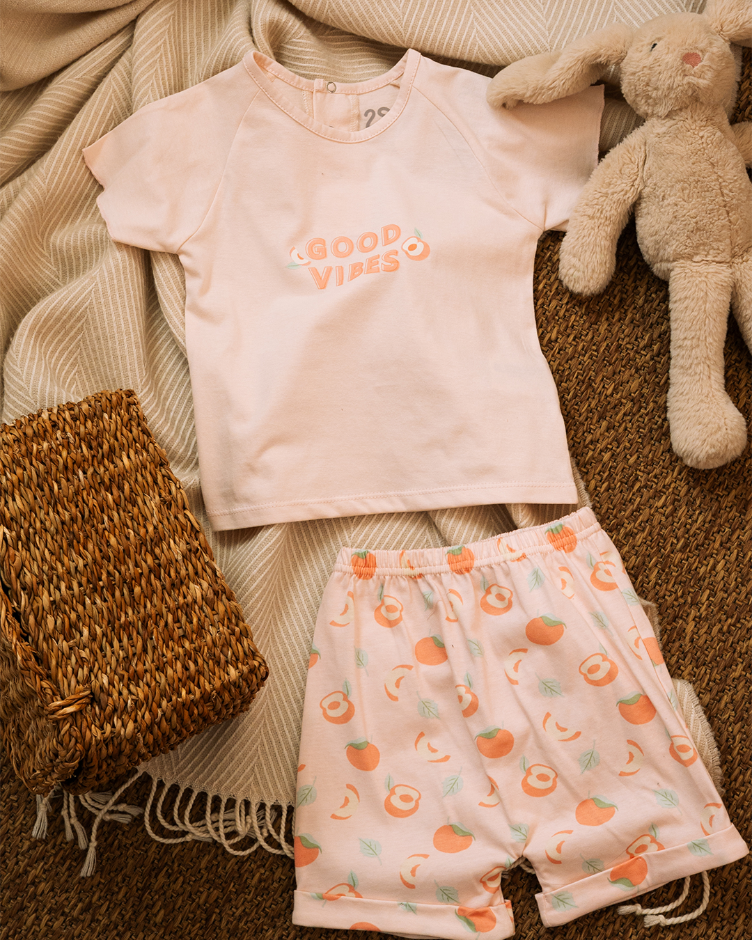 طقم بيبى خوخ