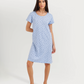 Women's Printed Short Nightshirt