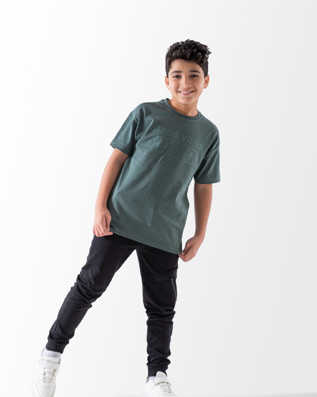 good vibes بيجاما اولادي كبير