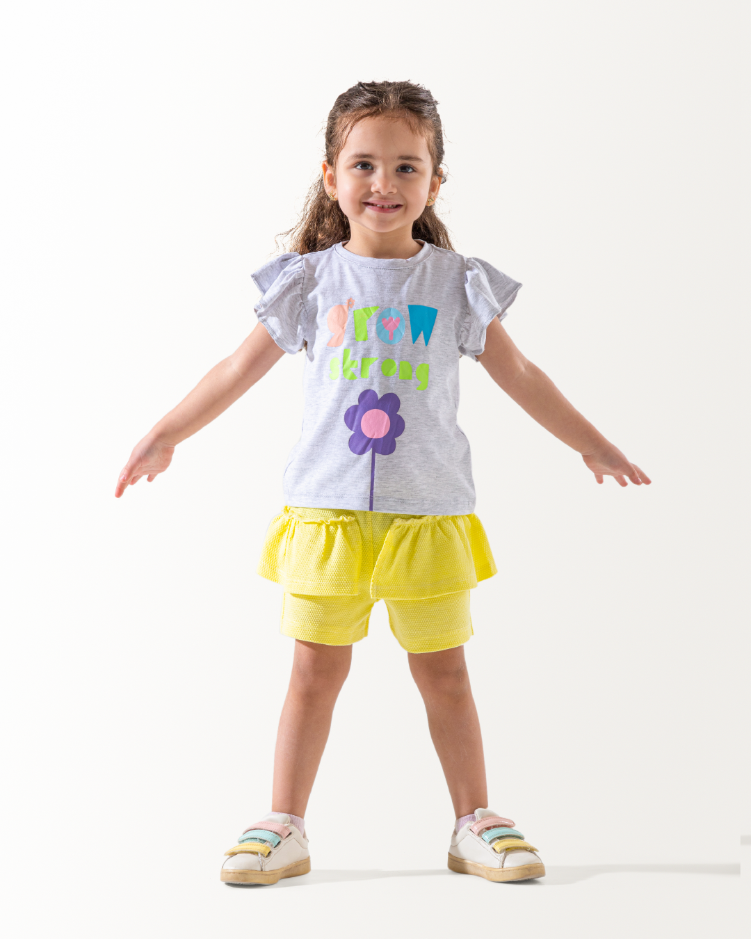 Grow Strong NB بيجاما بناتي