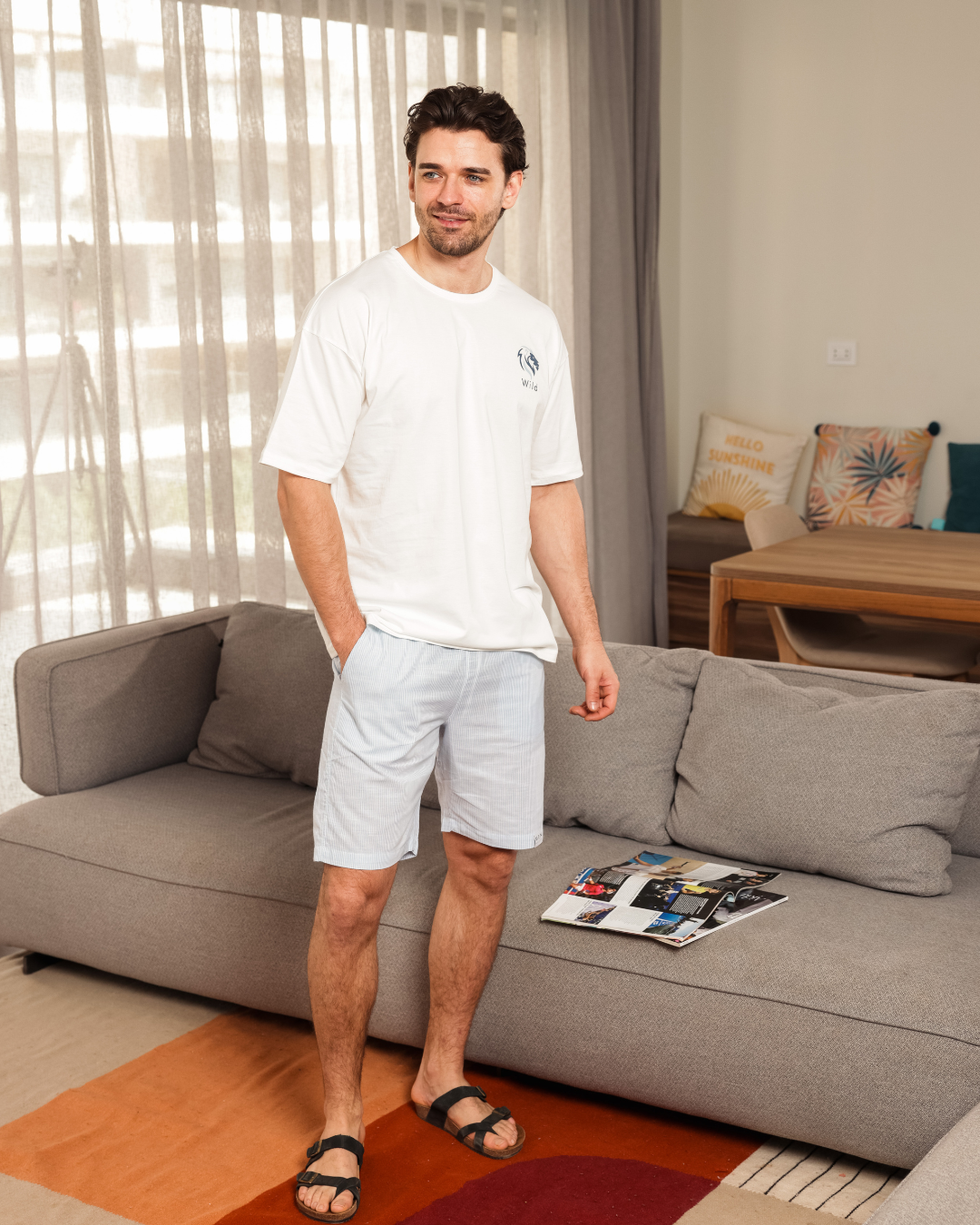 Wild Lion بيجاما رجالى نص كم و شورت