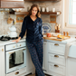 Vintage Long Sleeve Button Down Pajamas